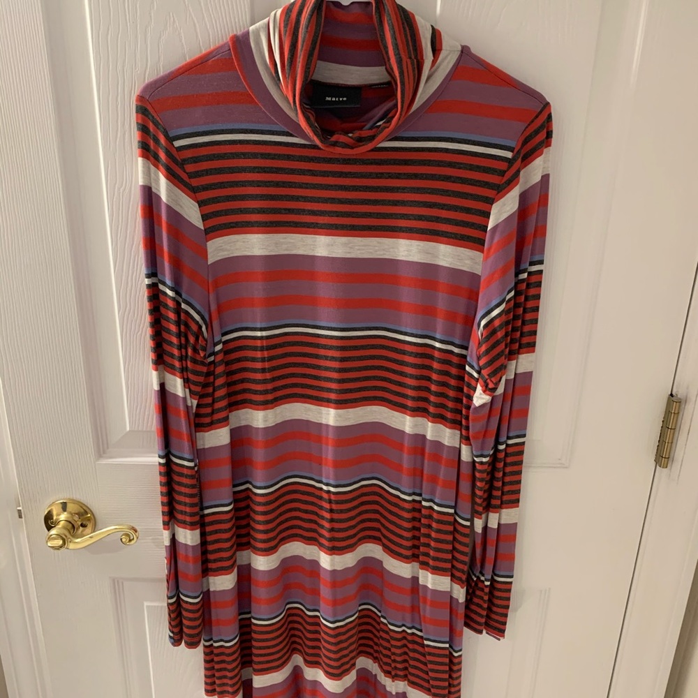 ANTHROPOLOGIE STRIPED DRESS
